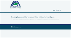 Desktop Screenshot of ironwoodassetadvisors.com