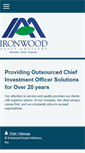 Mobile Screenshot of ironwoodassetadvisors.com